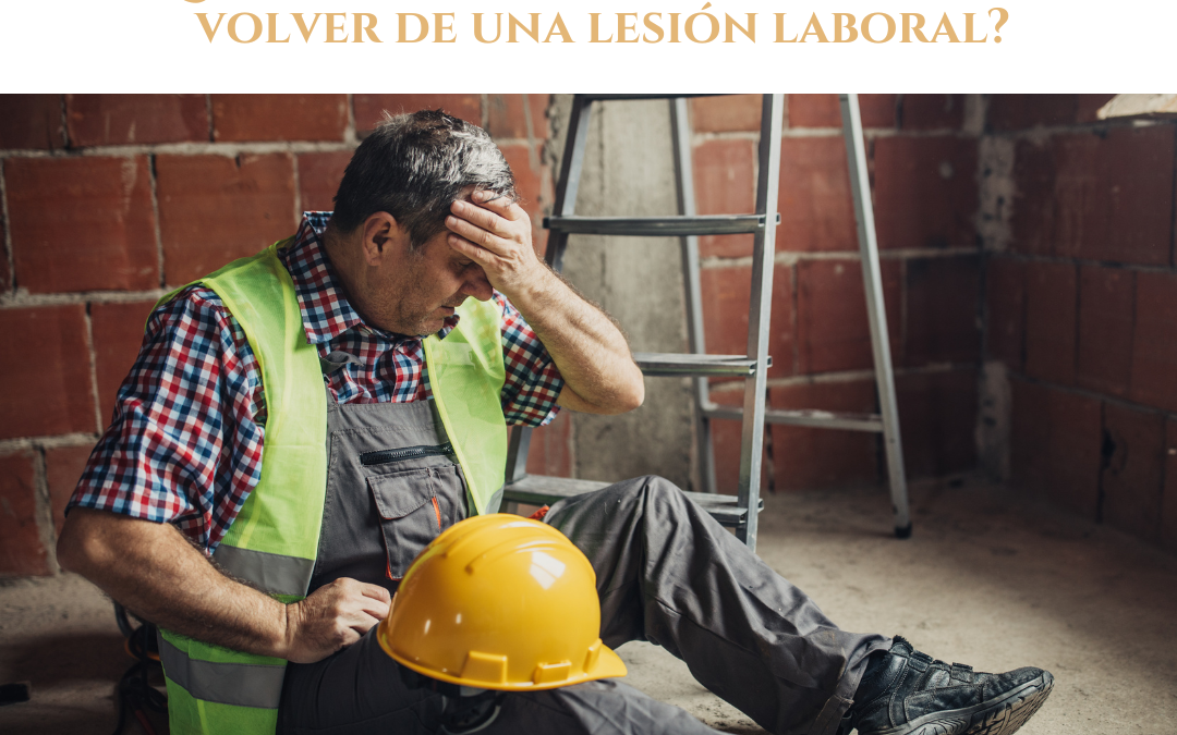 ¿Qué tipo de trabajo puedo hacer al volver de una lesión laboral?